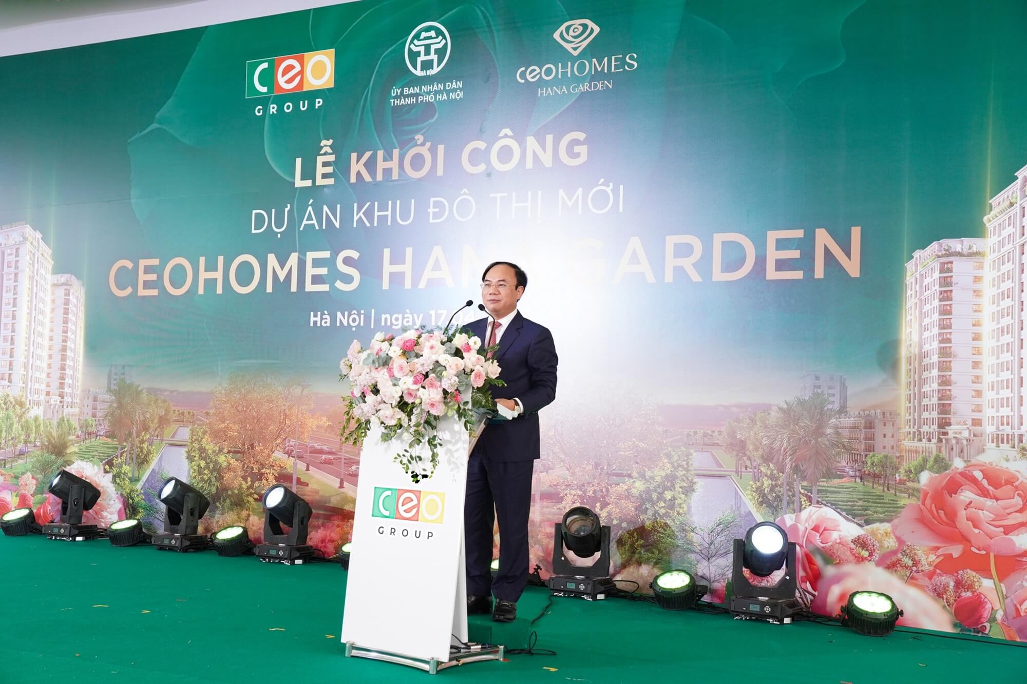 CEO Group khởi công dự án Ceohomes Hana Garden Mê Linh