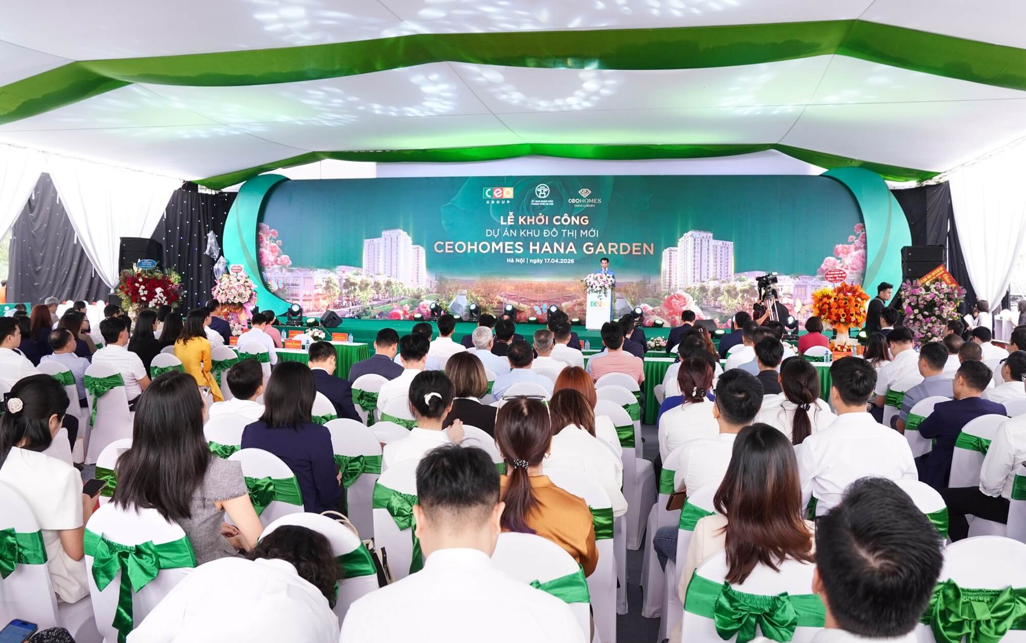 CEO Group khởi công dự án Ceohomes Hana Garden Mê Linh