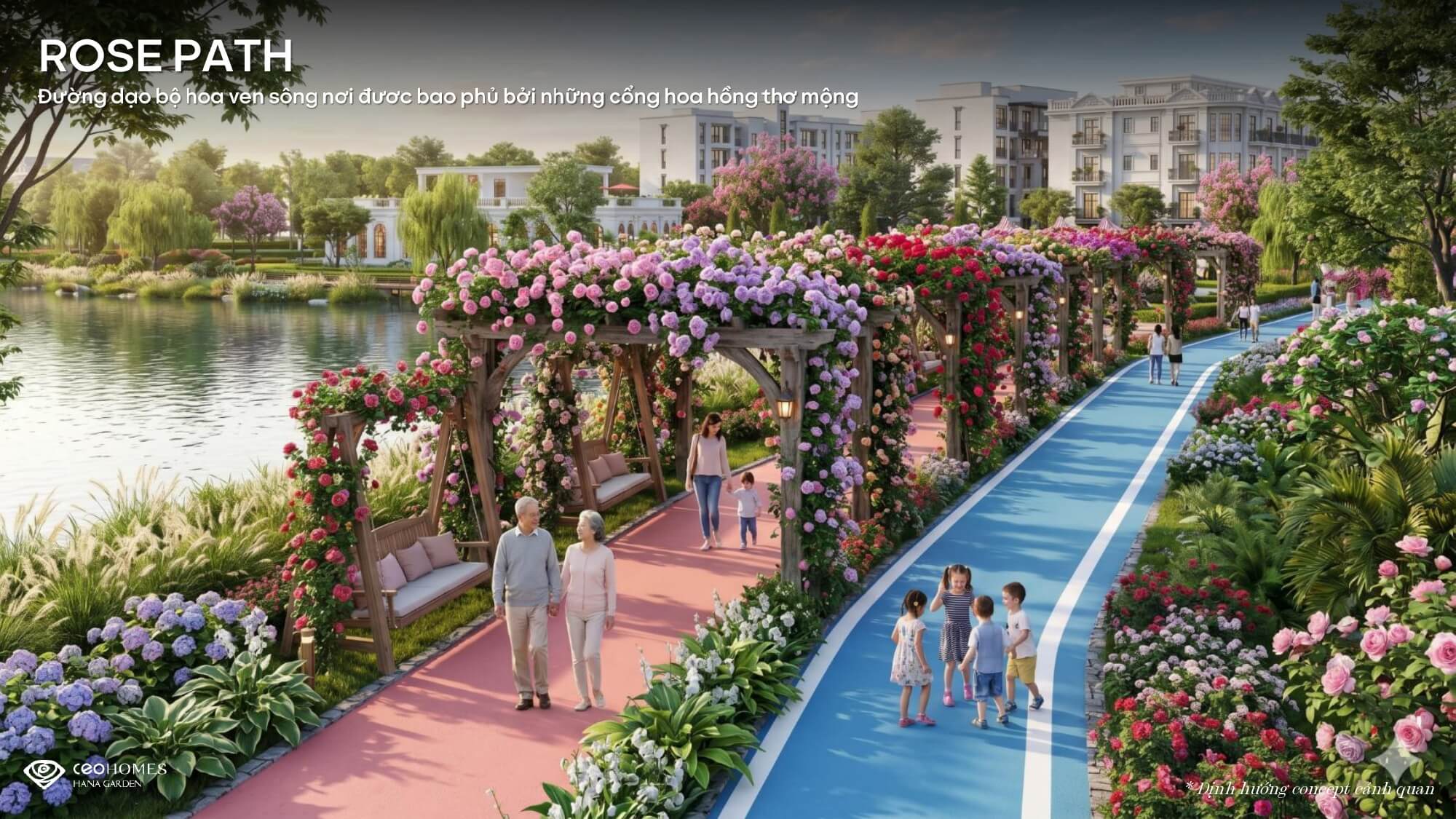 tiện ích dự án ceohomes hana garden mê linh