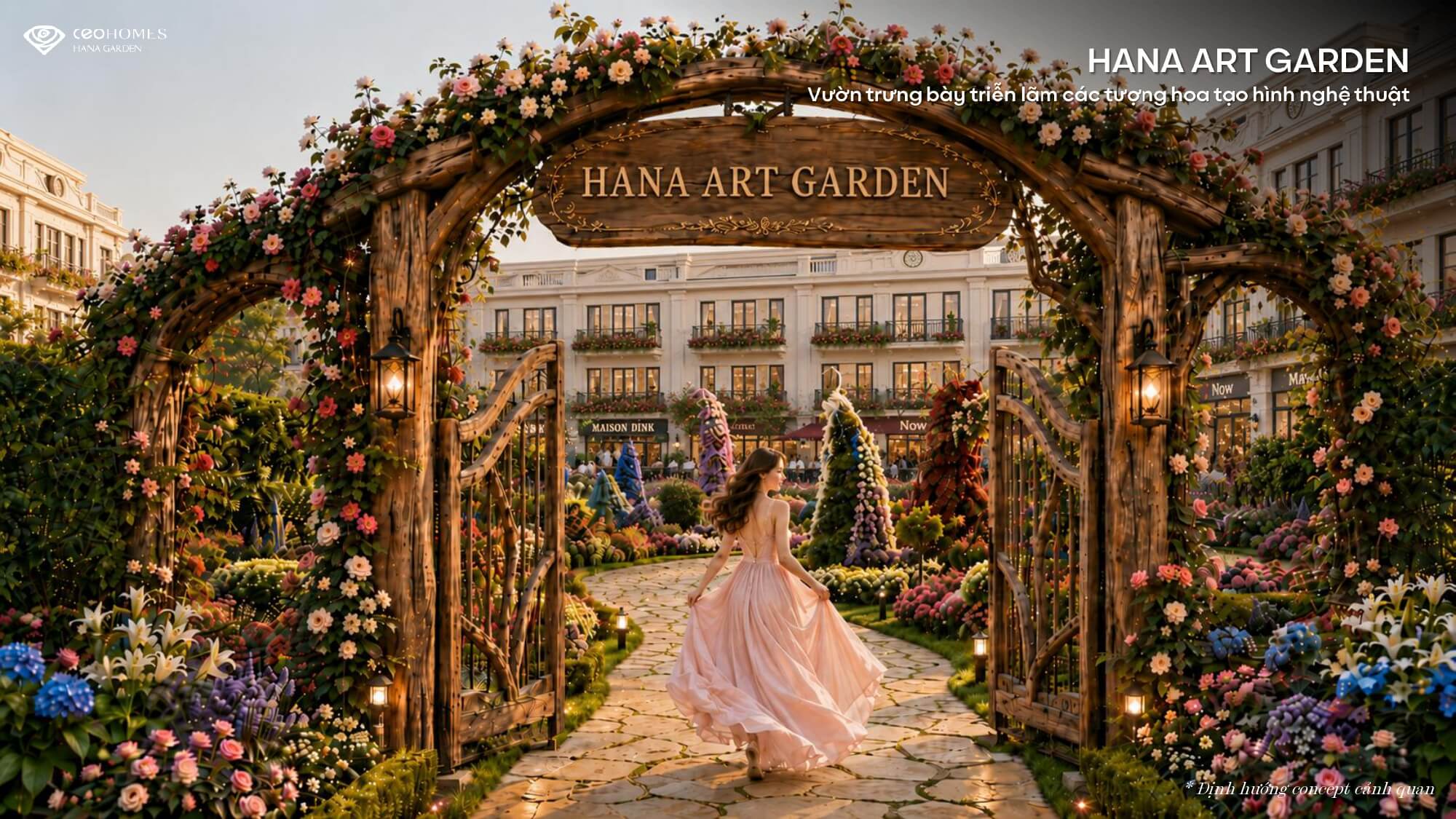 tiện ích dự án ceohomes hana garden mê linh